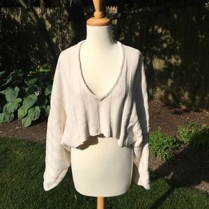 Urban Outfitters silence + noise cropped sweater